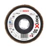 Bosch EXPERT Metal X551 X-Lock legyezőtárcsa 125mm, 22,23 G40 sarokcsiszolókhoz