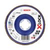 Bosch EXPERT Metal X551 X-Lock legyezőtárcsa 125mm, 22,23 G60 sarokcsiszolókhoz