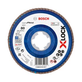   Bosch EXPERT Metal X551 X-Lock legyezőtárcsa 125mm, 22,23 G80 sarokcsiszolókhoz