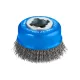 Bosch PRO Metal clean X-LOCK hullámos fazékkefe, 75x0,3 mm, fémhez
