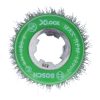 Bosch PRO Stainless Steel clean X-LOCK hullámos fazékkefe, 75x0,3 mm, fémhez, inoxhoz