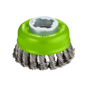   Bosch PRO Stainless Steel heavy X-LOCK fonott fazékkefe, 75x0,5 mm, fémhez, inoxhoz