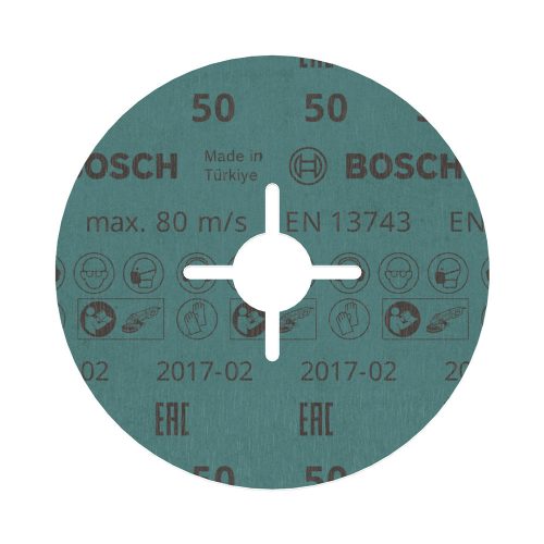 Bosch PRO R780 fíbertárcsa, 125 mm, G50, fémhez, inoxhoz