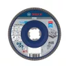 Bosch PRO X571 X-LOCK, M14 legyezőtárcsa, 125 mm, G40, fémhez, inoxhoz