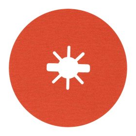   Bosch EXPERT R782 X-LOCK Prisma kerámiaszemcsés fíbertárcsa Inoxhoz, 5db 125mm, G80+