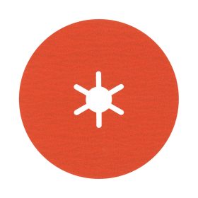   Bosch EXPERT R782 Prisma kerámiaszemcsés fíbertárcsa Inoxhoz, 25db 100mm, G120+