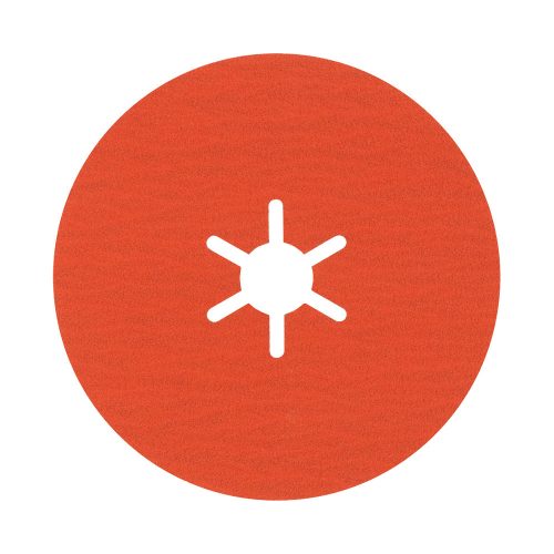 Bosch EXPERT R782 Prisma kerámiaszemcsés fíbertárcsa Inoxhoz, 25db 100mm, G120+