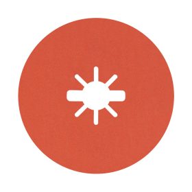   Bosch EXPERT R782 X-LOCK Prisma kerámiaszemcsés fíbertárcsa Inoxhoz, 25db 115mm, G120+