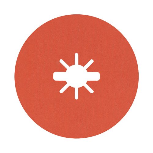 Bosch EXPERT R782 X-LOCK Prisma kerámiaszemcsés fíbertárcsa Inoxhoz, 25db 115mm, G120+