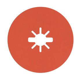   Bosch EXPERT R782 X-LOCK Prisma kerámiaszemcsés fíbertárcsa Inoxhoz, 25db 125mm, G120+