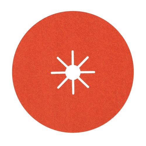 Bosch EXPERT R782 Prisma kerámiaszemcsés fíbertárcsa Inoxhoz, 25db Ø180mm, G60+