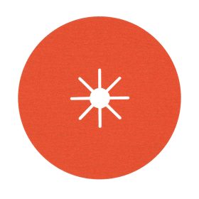   Bosch EXPERT R782 Prisma kerámiaszemcsés fíbertárcsa Inoxhoz, 25db Ø180mm, G80+