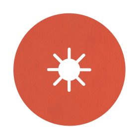   Bosch EXPERT R782 Prisma kerámiaszemcsés fíbertárcsa Inoxhoz, 25db 180mm, G120+