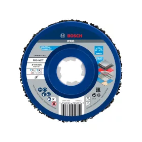   Bosch PRO N377 X-LOCK, M14 Multi Material tisztítókorong, 115 mm, fém, festék, kő