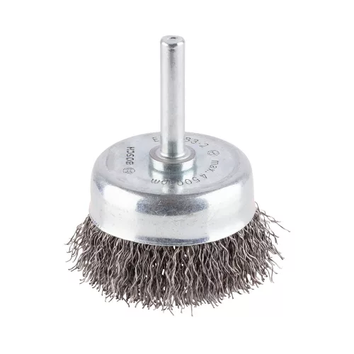 Bosch PRO Metal clean hullámos fazékkefe, fúrógéphez, 50x0,3 mm, fémhez