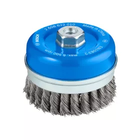   Bosch PRO Metal heavy fonott fazékkefe, 100x0,5 mm, M14 menetes, fémhez