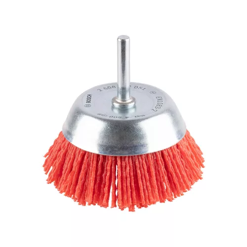 Bosch PRO Multi Material clean hullámos fazékkefe, fúrógéphez, nejlonsörtés 75x1 mm, fém, puhafa