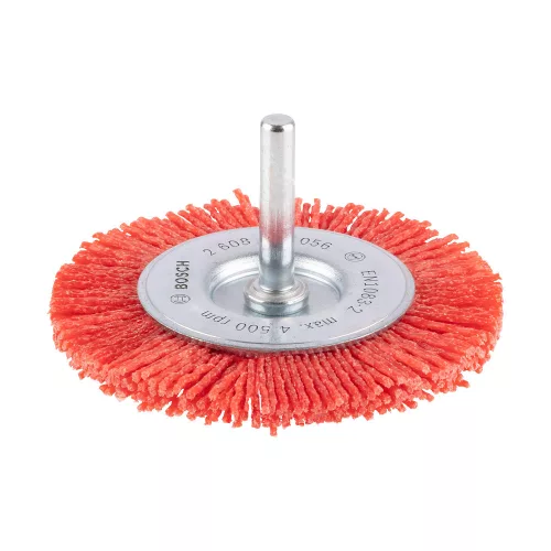 Bosch PRO Multi Material clean drótkorong, fúrógéphez, 75x1 mm nejlonsörtés, fém, puhafa