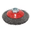 Bosch PRO Metal clean hullámos kúpos kefe, 100x0,3 mm, M14 menetes, fémhez