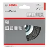 Bosch PRO Metal clean hullámos kúpos kefe, 100x0,3 mm, M14 menetes, fémhez