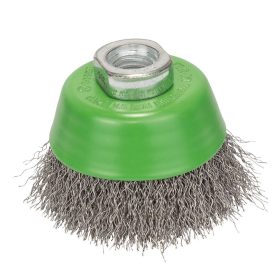   Bosch PRO Stainless Steel clean hullámos fazékkefe, 65x0,3 mm, M14 menetes, fémhez, inoxhoz