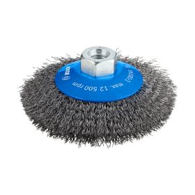   Bosch PRO Metal clean hullámos kúpos kefe, 115x0,3 mm, M14 menetes, fémhez