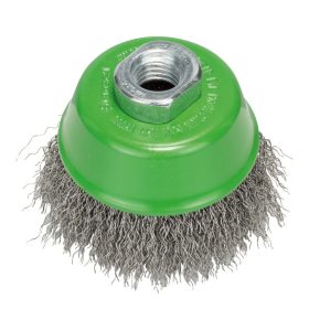   Bosch PRO Stainless Steel clean hullámos fazékkefe, 75x0,3 mm, M14 menetes, fémhez, inoxhoz