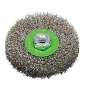   Bosch PRO Stainless Steel clean drótkorong, 115x0,3 mm, M14 menetes hullámos, fémhez, inoxhoz