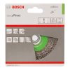 Bosch PRO Stainless Steel clean drótkorong, 115x0,3 mm, M14 menetes hullámos, fémhez, inoxhoz