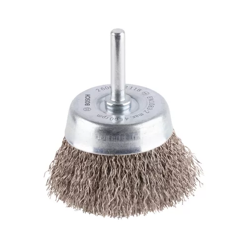 Bosch PRO Stainless Steel clean hulámos fazékkefe, fúrógéphez, 60x0,3 mm, fémhez,inoxhoz