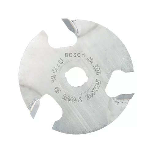 Bosch EXPERT Wood keményfém tárcsás horonymaró három vágóél 8 mm, D 50,8 L 4,0 forgácshoronnyal