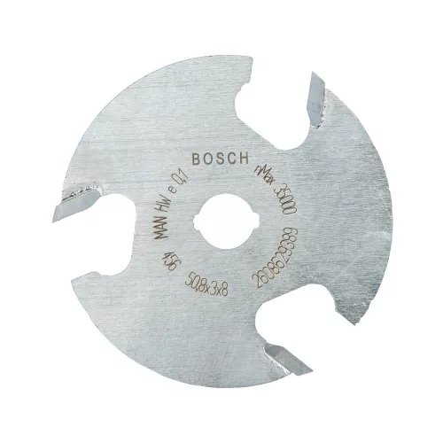 Bosch EXPERT Wood keményfém tárcsás horonymaró három vágóél 8 mm, D 50,8 L 3,0 forgácshoronnyal