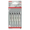 Bosch T 101 D dekopír fűrészlap fához 100x4,0/5,2mm 5db/cs