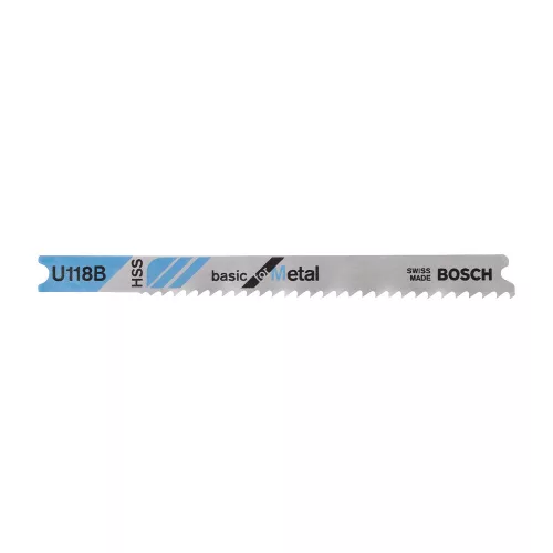 Bosch U 118 B dekopír fűrészlap fémhez 80x1,9/2,3mm 3db/cs