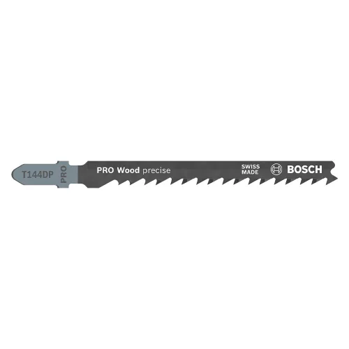 Bosch PRO Wood precise T144DP szúrófűrészlap pontos vágáshoz, 100 mm, 5 db, puha fához
