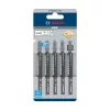 Bosch PRO Wood precise T144DP szúrófűrészlap pontos vágáshoz, 100 mm, 5 db, puha fához