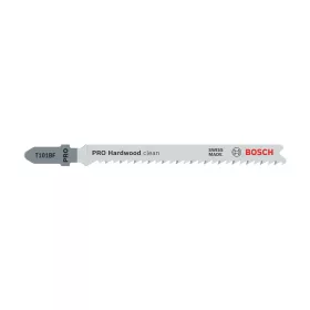   Bosch PRO Hardwood clean T101BF szúrófűrészlap, 100 mm, 5 db, kemény fa, parketta