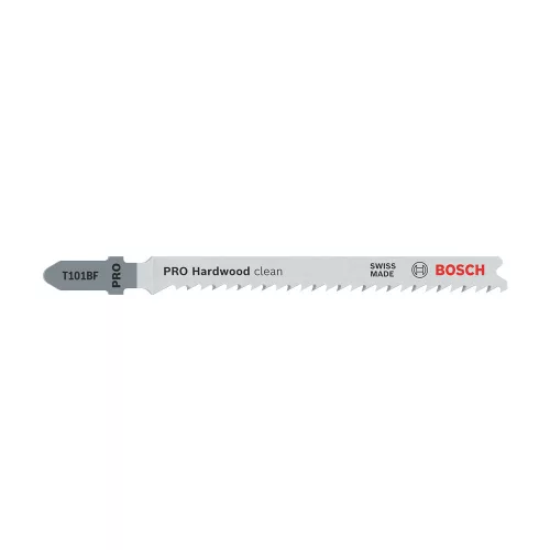 Bosch PRO Hardwood clean T101BF szúrófűrészlap, 100 mm, 5 db, kemény fa, parketta