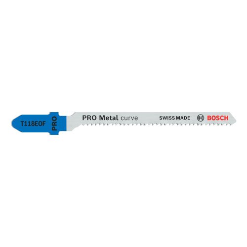 Bosch PRO Metal curve T118EOF szúrófűrészlap íves vágáshoz, 83 mm, 5 db, fémhez