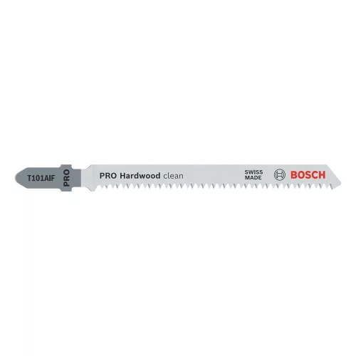 Bosch PRO Hardwood clean T101AIF szúrófűrészlap, 100 mm, 5 db, keményfa, szendvicspanel