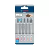 Bosch PRO Hardwood clean T101AIF szúrófűrészlap, 100 mm, 5 db, keményfa, szendvicspanel