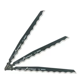   Bosch PRO Soft Material T313AW szúrófűrészlap, 152 mm, 3 db, Bőr, Gumi, Polisztirol