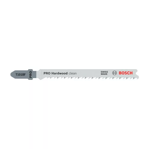 Bosch PRO Hardwood clean T101BF szúrófűrészlap, 100 mm, 3 db, keményfa, farostlemez