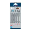 Bosch PRO Hardwood clean T301CDF szúrófűrészlap, 117 mm, 5 db, keményfa, farostlemez