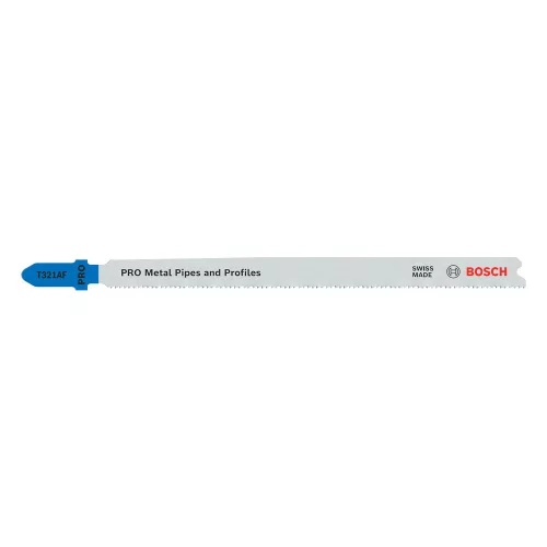 Bosch PRO Metal Pipes and profiles T321AF szúrófűrészlap, 132 mm, 5 db, fémcsövek, fémprofilok