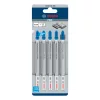 Bosch PRO Metal Pipes and profiles T321AF szúrófűrészlap, 132 mm, 5 db, fémcsövek, fémprofilok