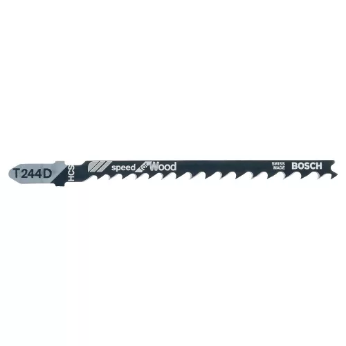 Bosch T 244 D dekopír fűrészlap fához 100mm 100db/cs