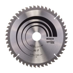   Bosch PRO Wood körfűrészlap, 210x2x30 mm 48 fog, kemény fa, rétegelt lemez, forgácslap