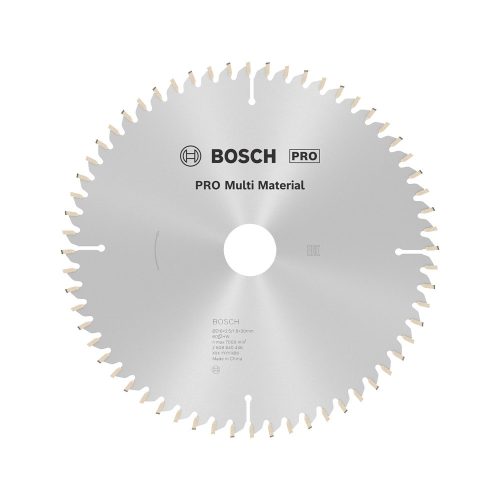 Bosch PRO Multi Material körfűrészlap, 216x2,5x30 mm 60 fog, többféle anyaghoz