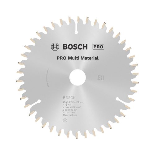 Bosch PRO Multi Material körfűrészlap, 150x2x20 mm 42 fog, többféle anyaghoz